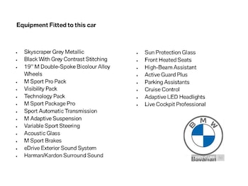 2022 - 330e xDrive M Sport 5dr Step Auto