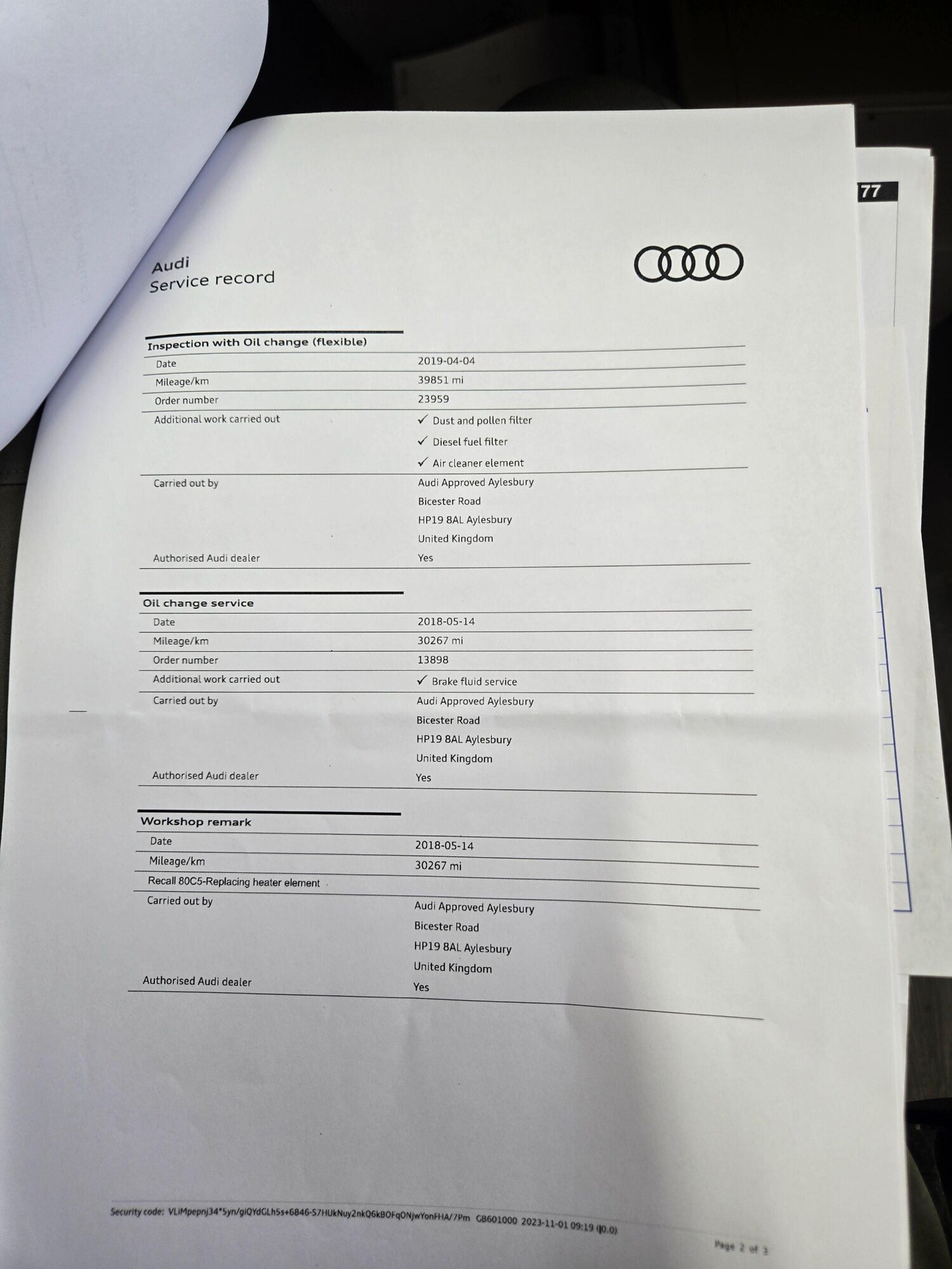 Used Audi A4 2015 for sale - 78170584: Photo 33