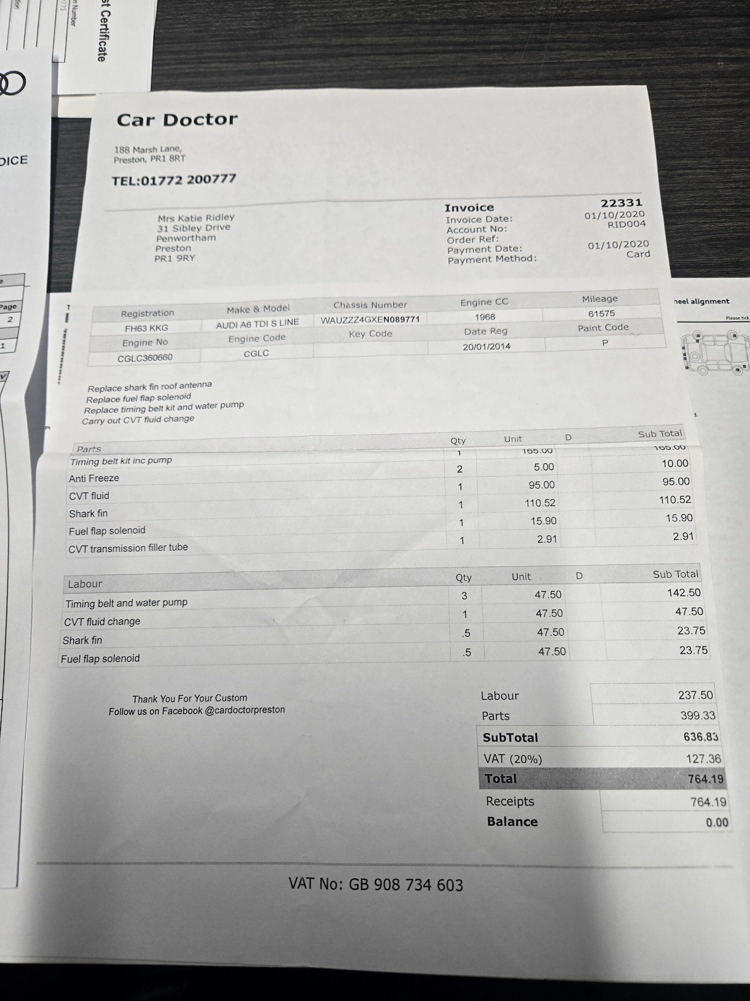 Used Audi A6 2014 for sale - 76457645: Photo 37