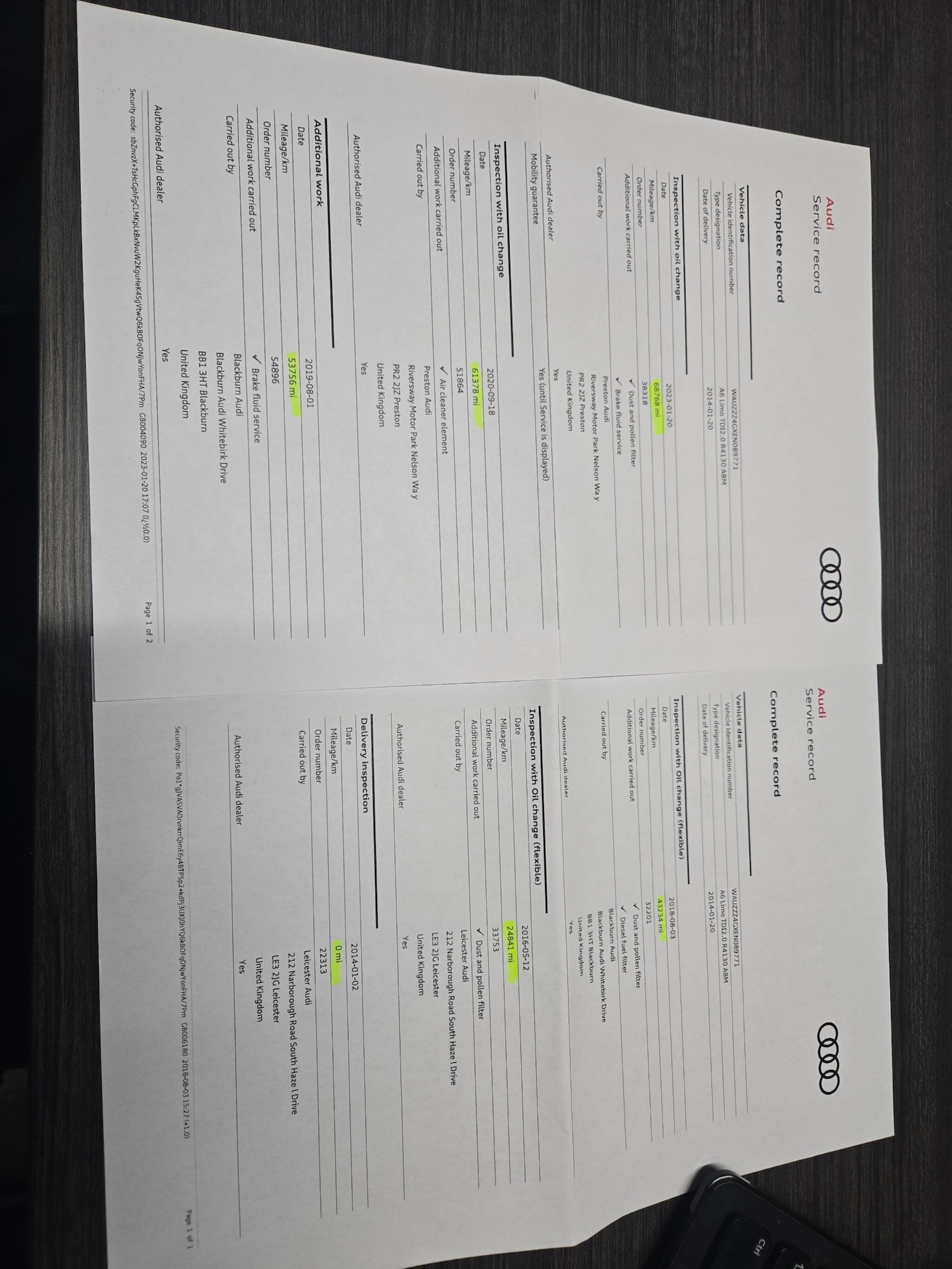 Used Audi A6 2014 for sale - 76457645: Photo 39