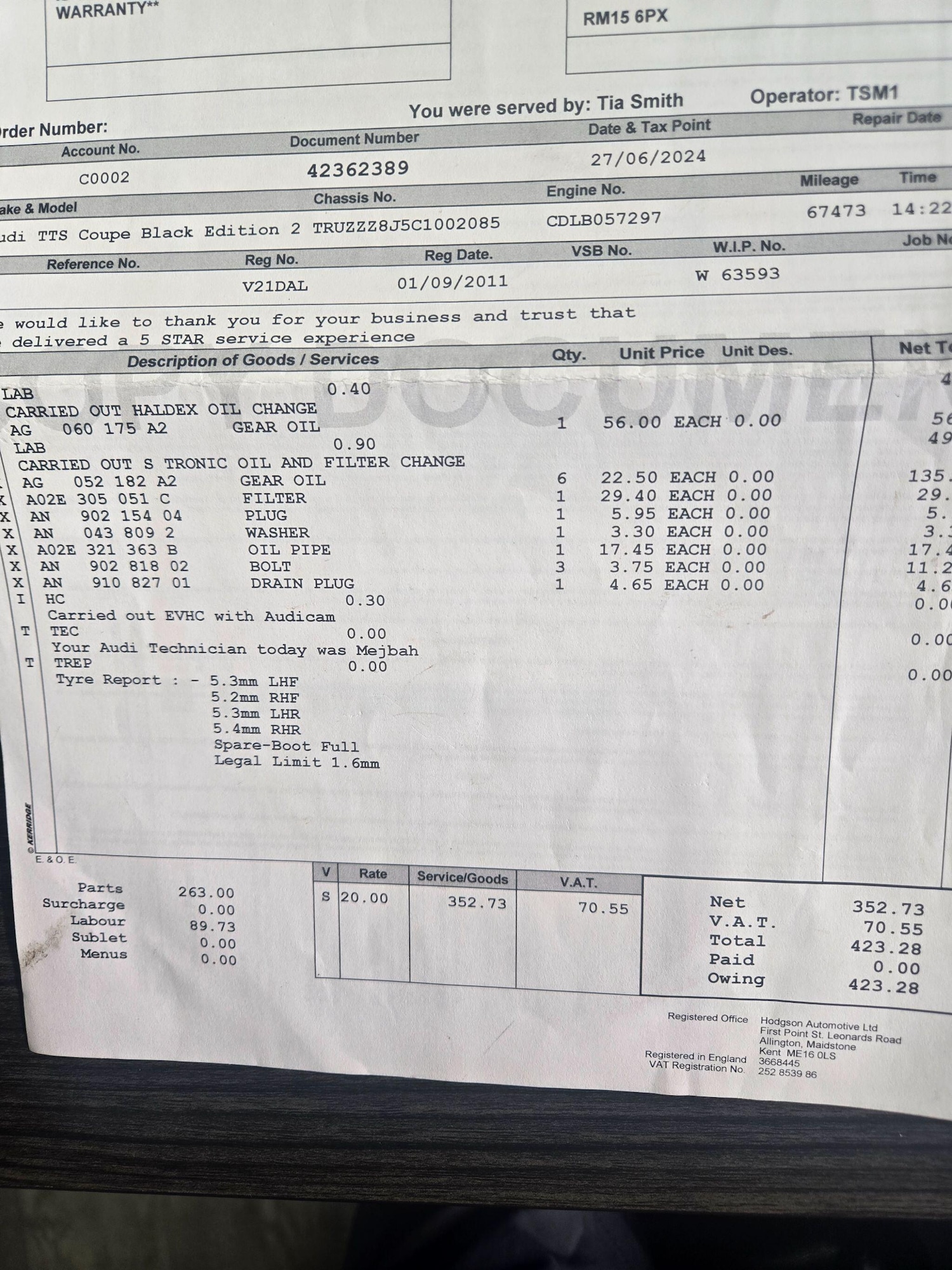 Used Audi TT 2011 for sale - 78115568: Photo 29
