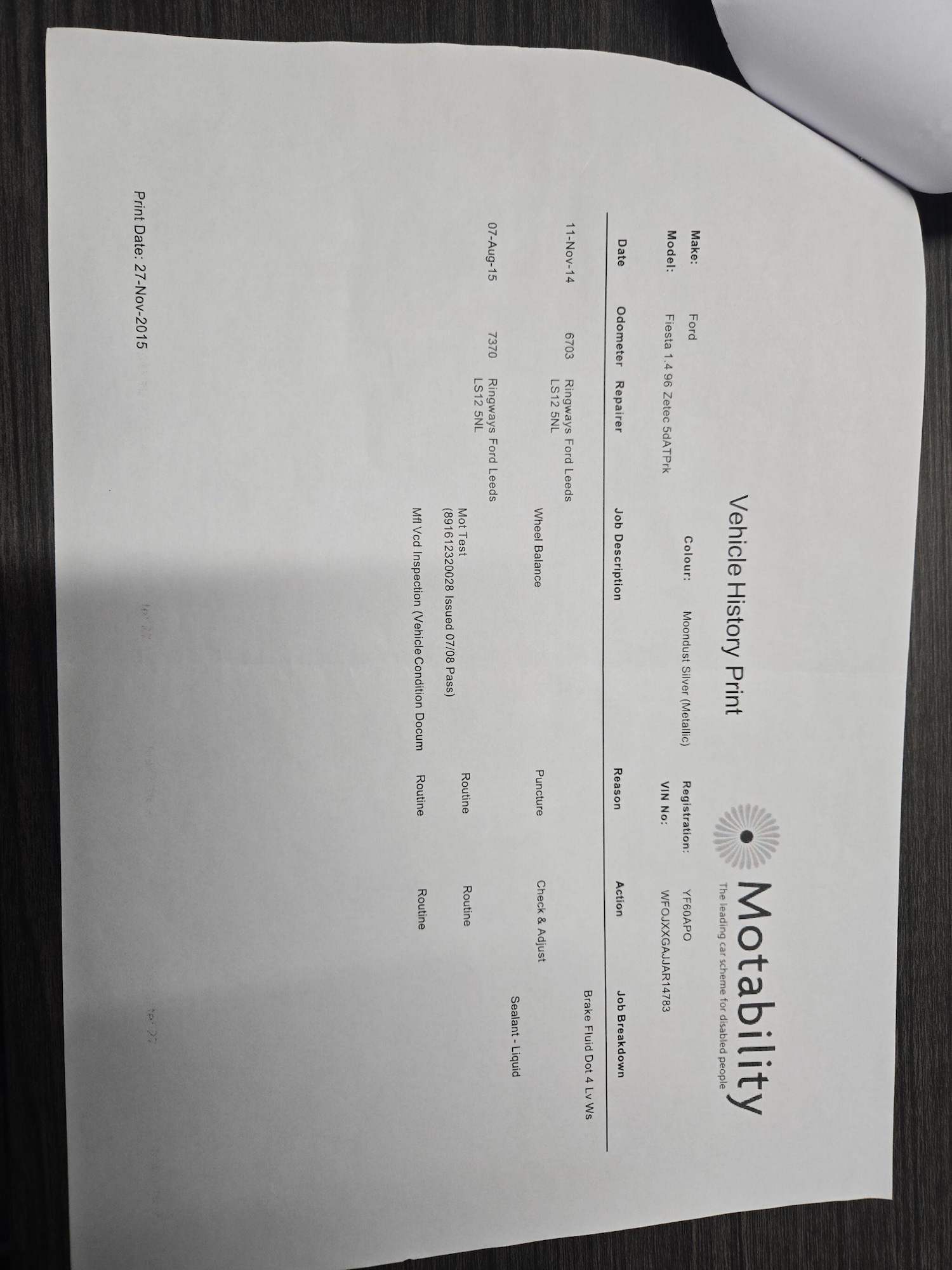 Used Ford Fiesta for sale - 77279471: Photo 4