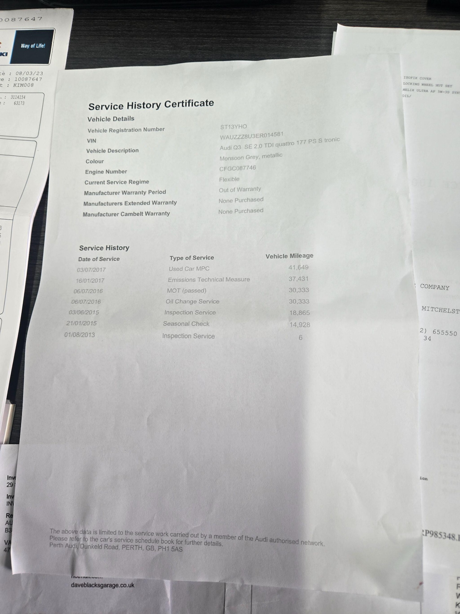 Used Audi Q3 2013 for sale - 77633402: Photo 29