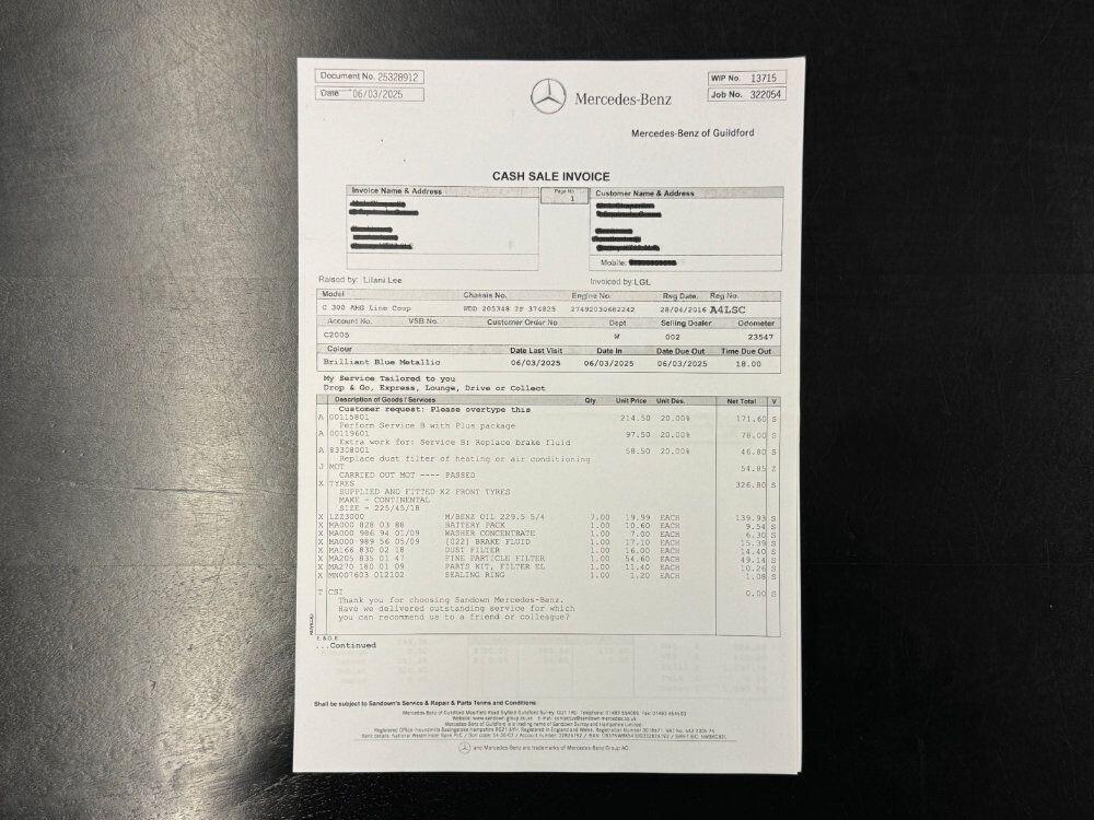 Used Mercedes-Benz C Class 2016 for sale - 76591999: Photo 76