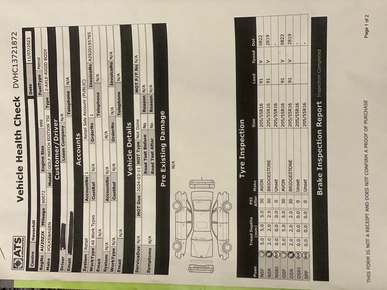 Used Volkswagen Golf 2020 for sale - 77050228: Photo 43