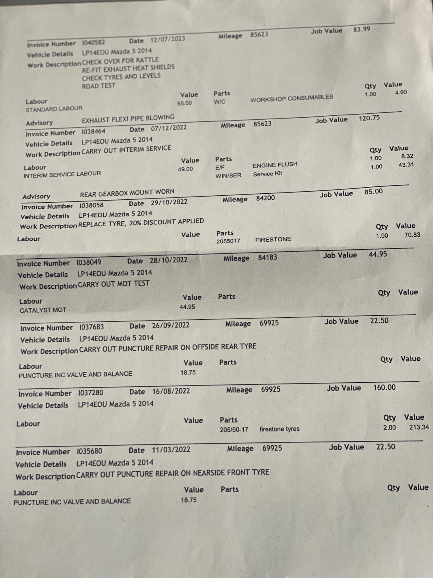 Used Mazda Mazda5 2014 for sale - 77479345: Photo 26