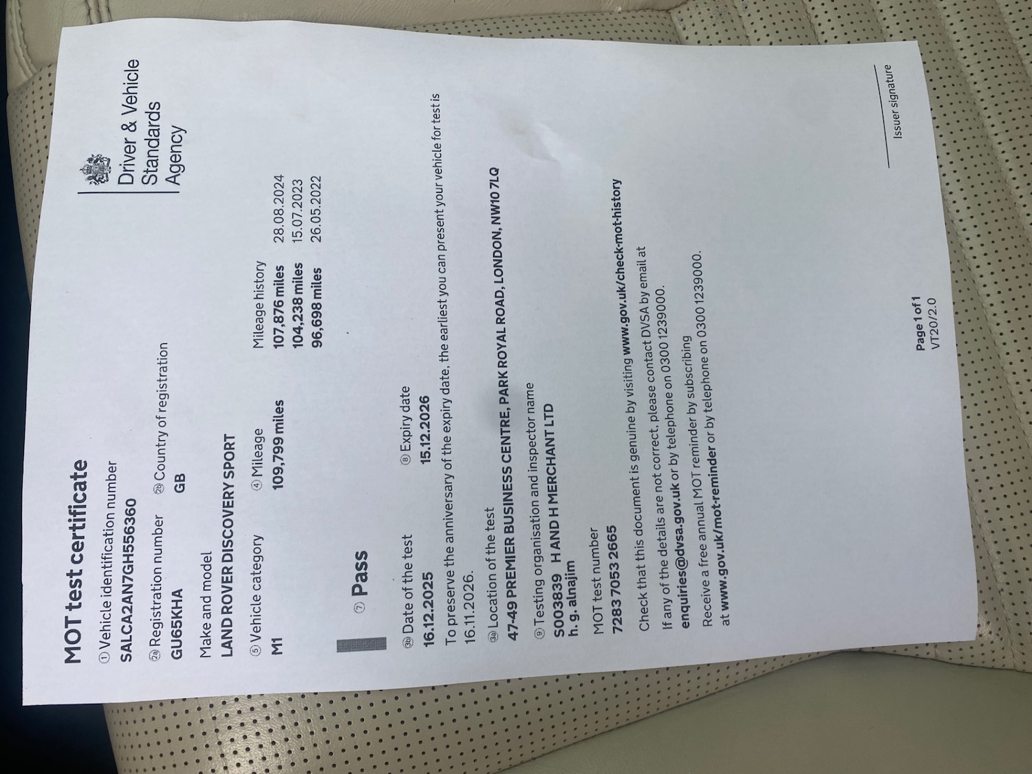 Used Land Rover Discovery Sport 2015 for sale - 77283574: Photo 12