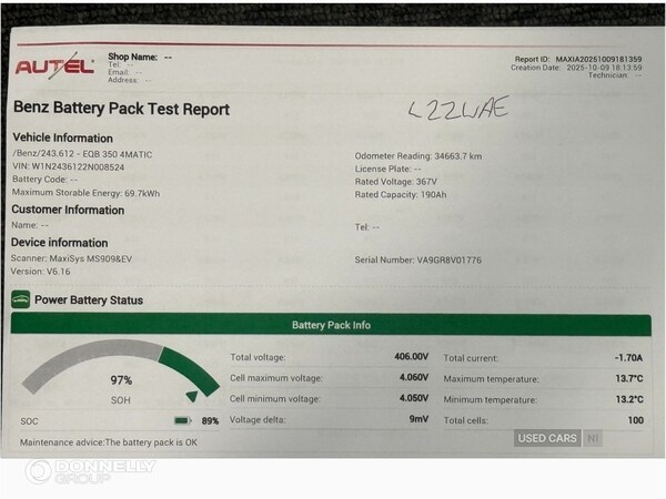 Used Mercedes-Benz EQB 2022 for sale - 75659120: Photo 39