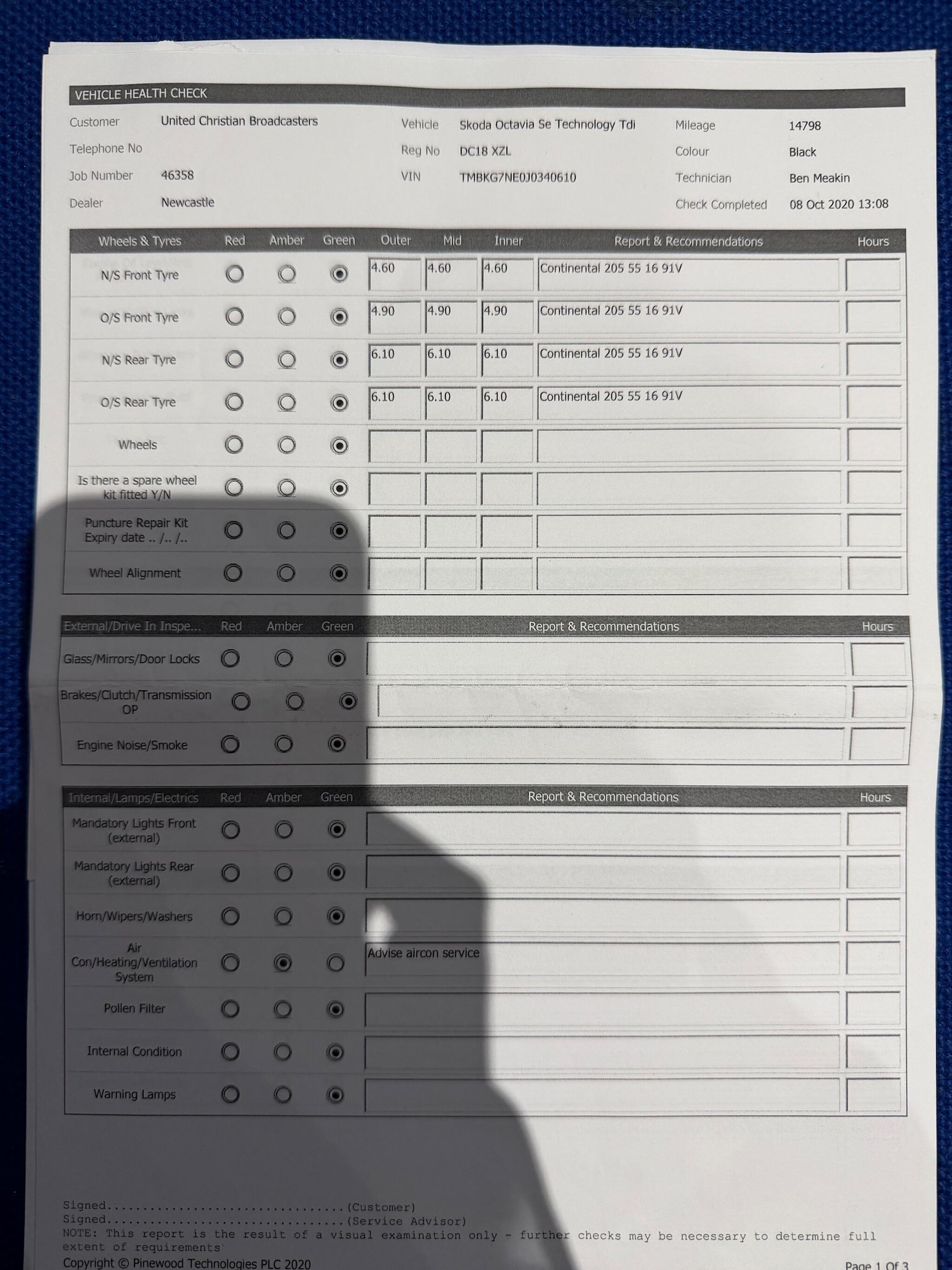 Used Skoda Octavia 2018 for sale - 76926815: Photo 47