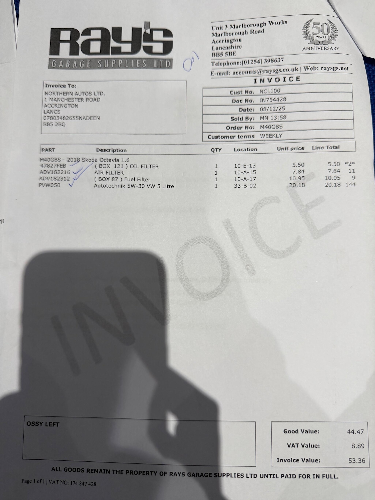 Used Skoda Octavia 2018 for sale - 76926815: Photo 49