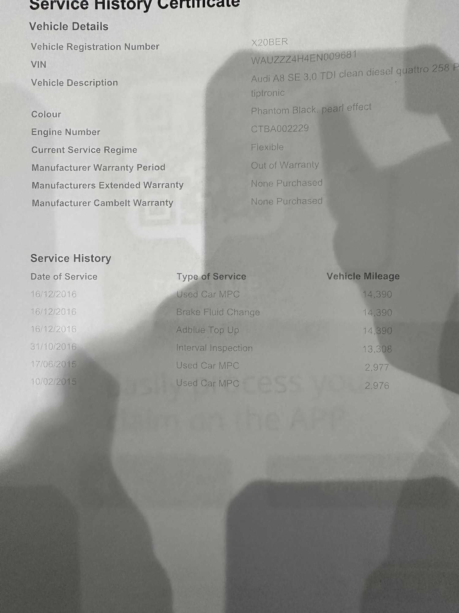 Used Audi A8 2014 for sale - 76584837: Photo 58