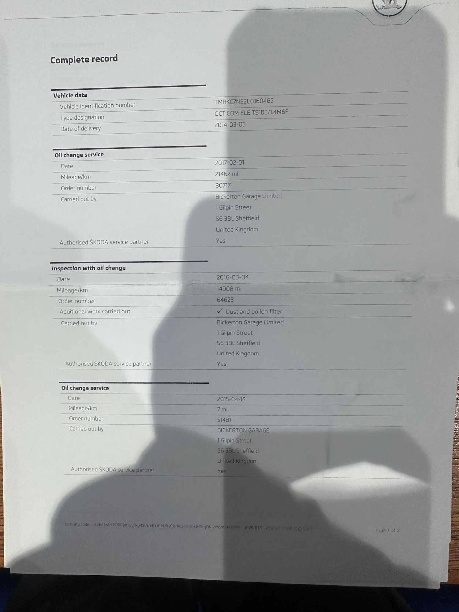 Used Skoda Octavia for sale - 76527731: Photo 41