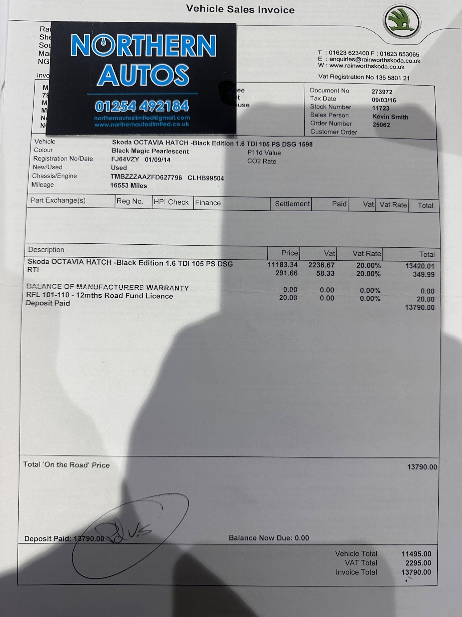 Used Skoda Octavia 2014 for sale - 77646562: Photo 46