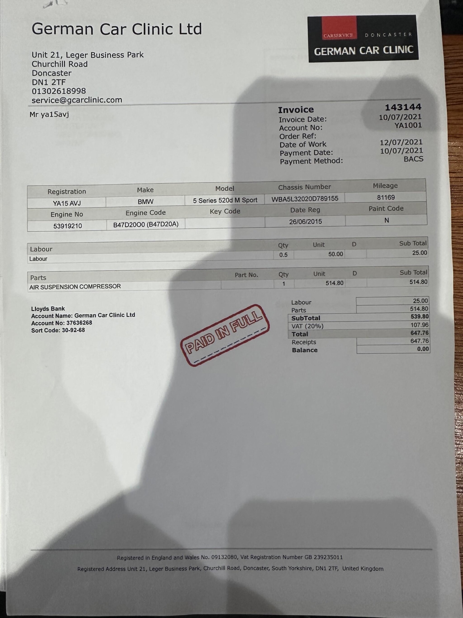 Used BMW 5 Series 2015 for sale - 76572202: Photo 53