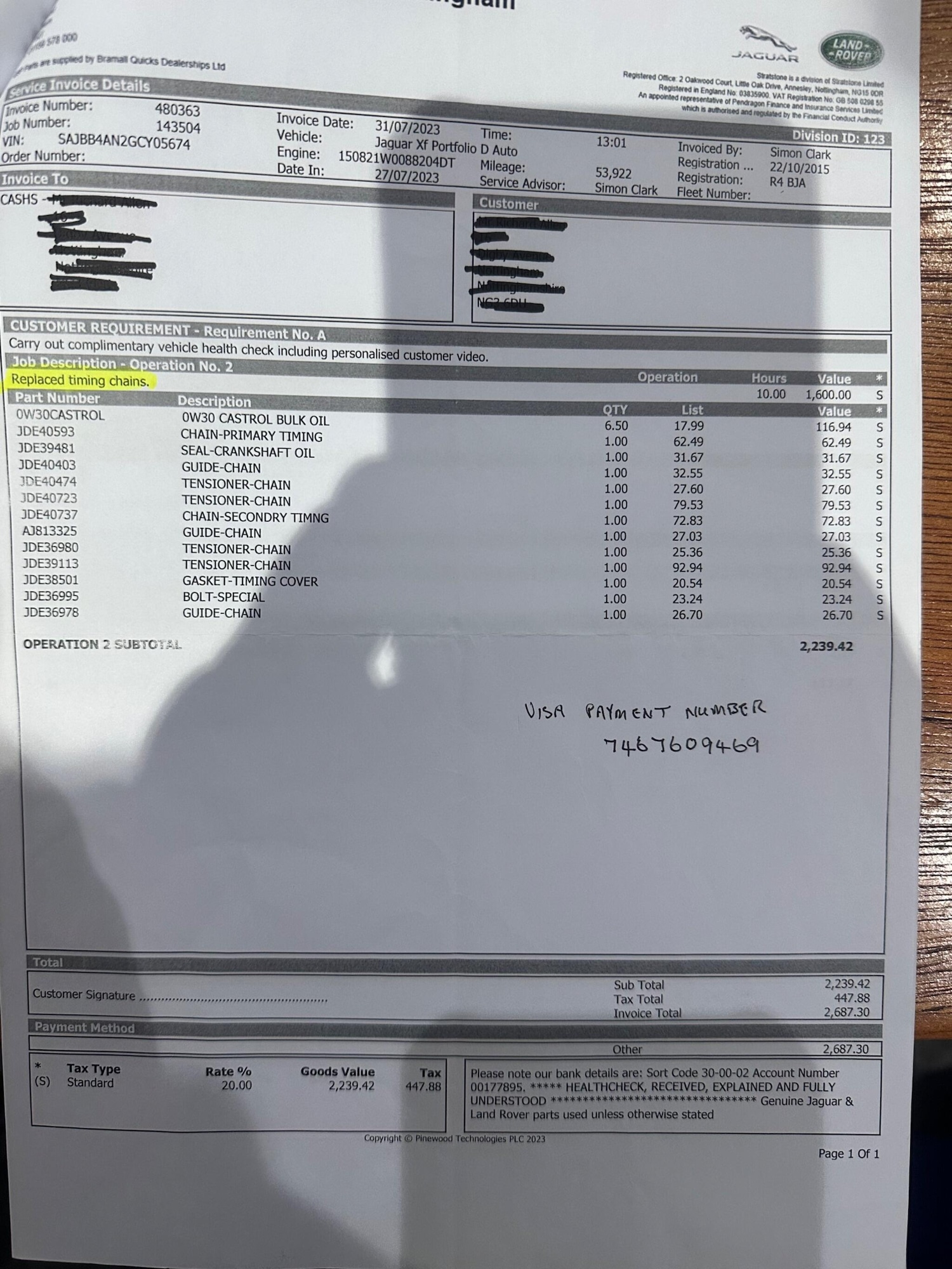 Used Jaguar XF for sale - 76573495: Photo 49