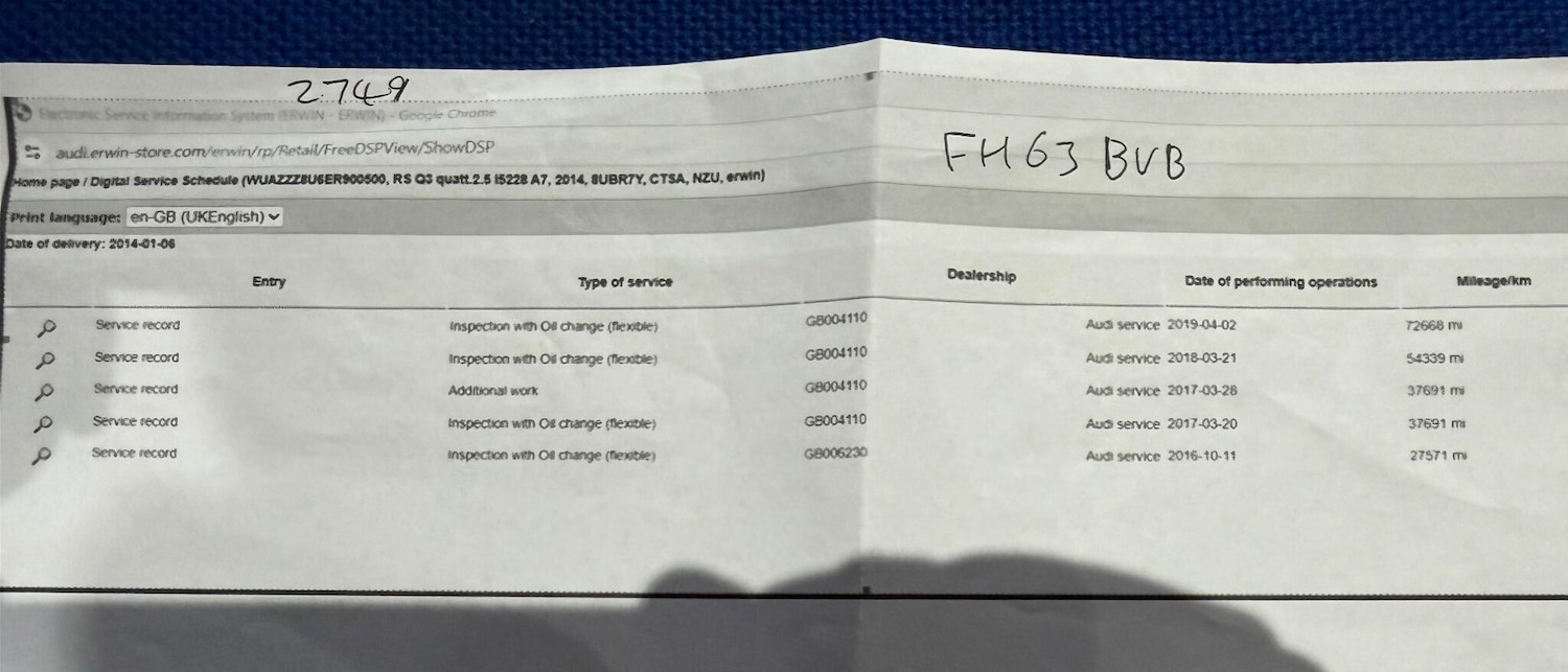 Used Audi RS Q3 2014 for sale - 76913824: Photo 53