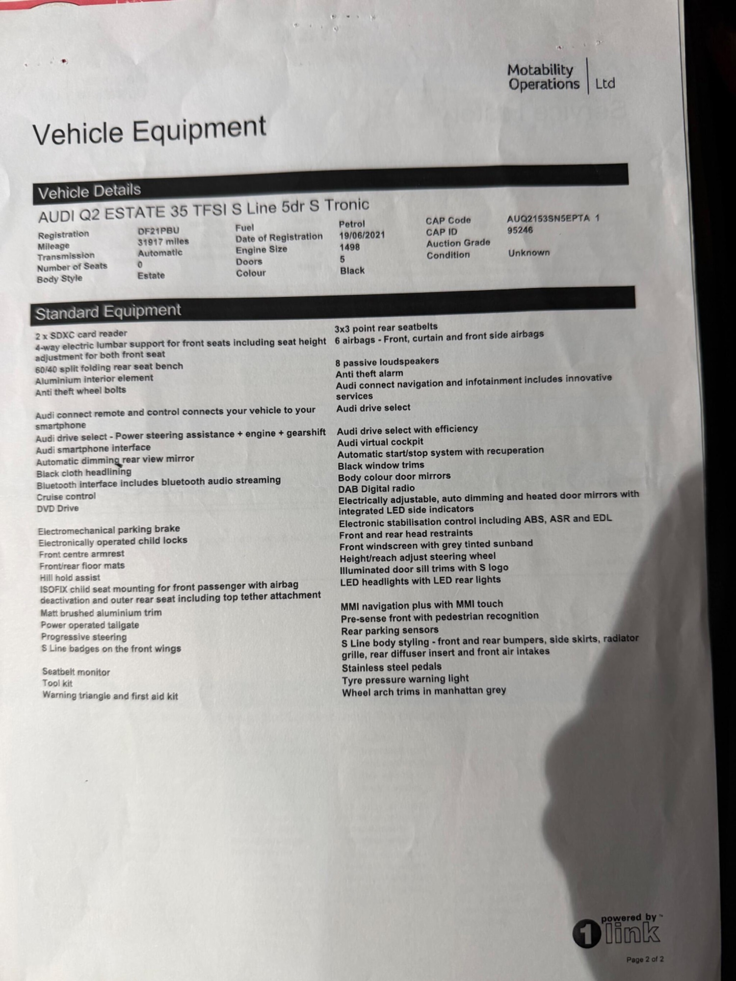 Used Audi Q2 2021 for sale - 77255079: Photo 51