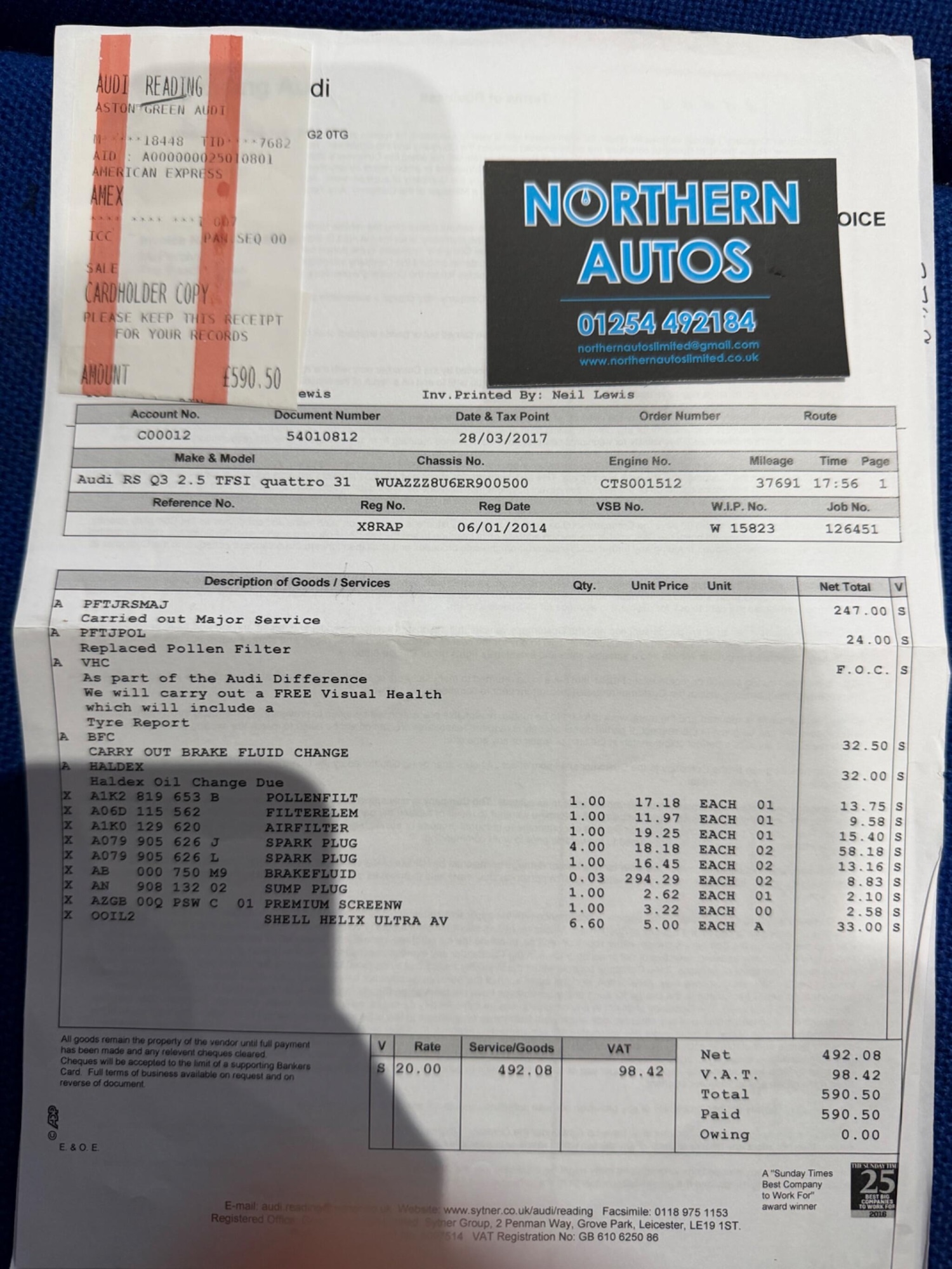 Used Audi RS Q3 2014 for sale - 77646092: Photo 54