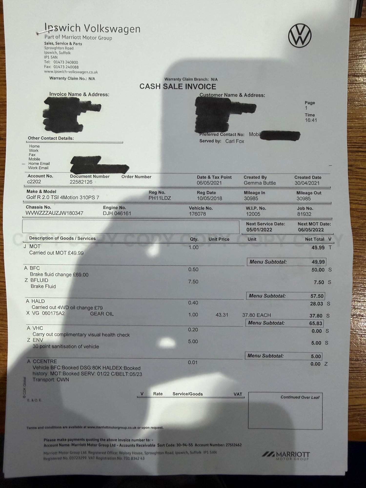 Used Volkswagen Golf 2018 for sale - 77359077: Photo 53