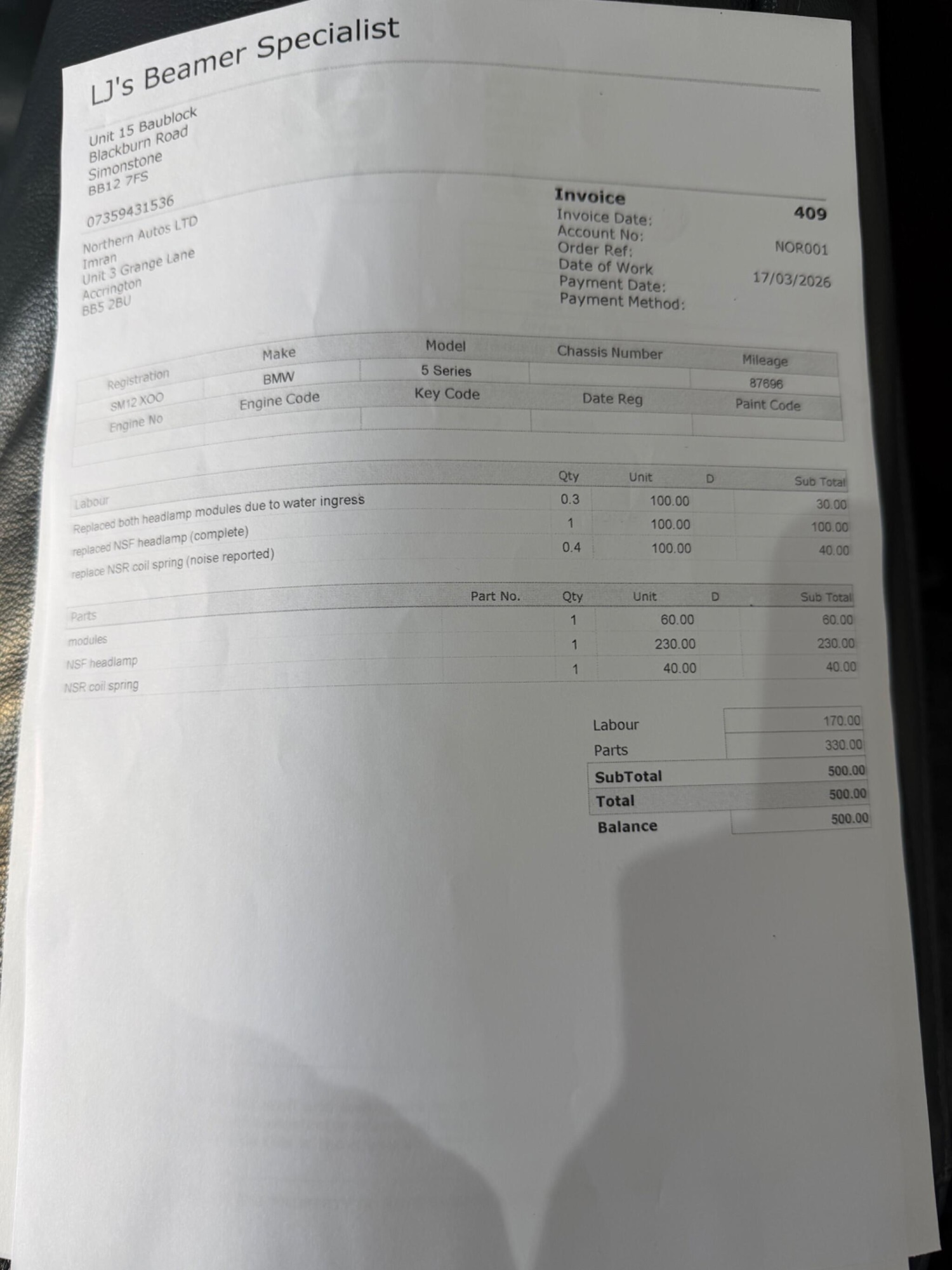 Used BMW 5 Series 2012 for sale - 78115080: Photo 53