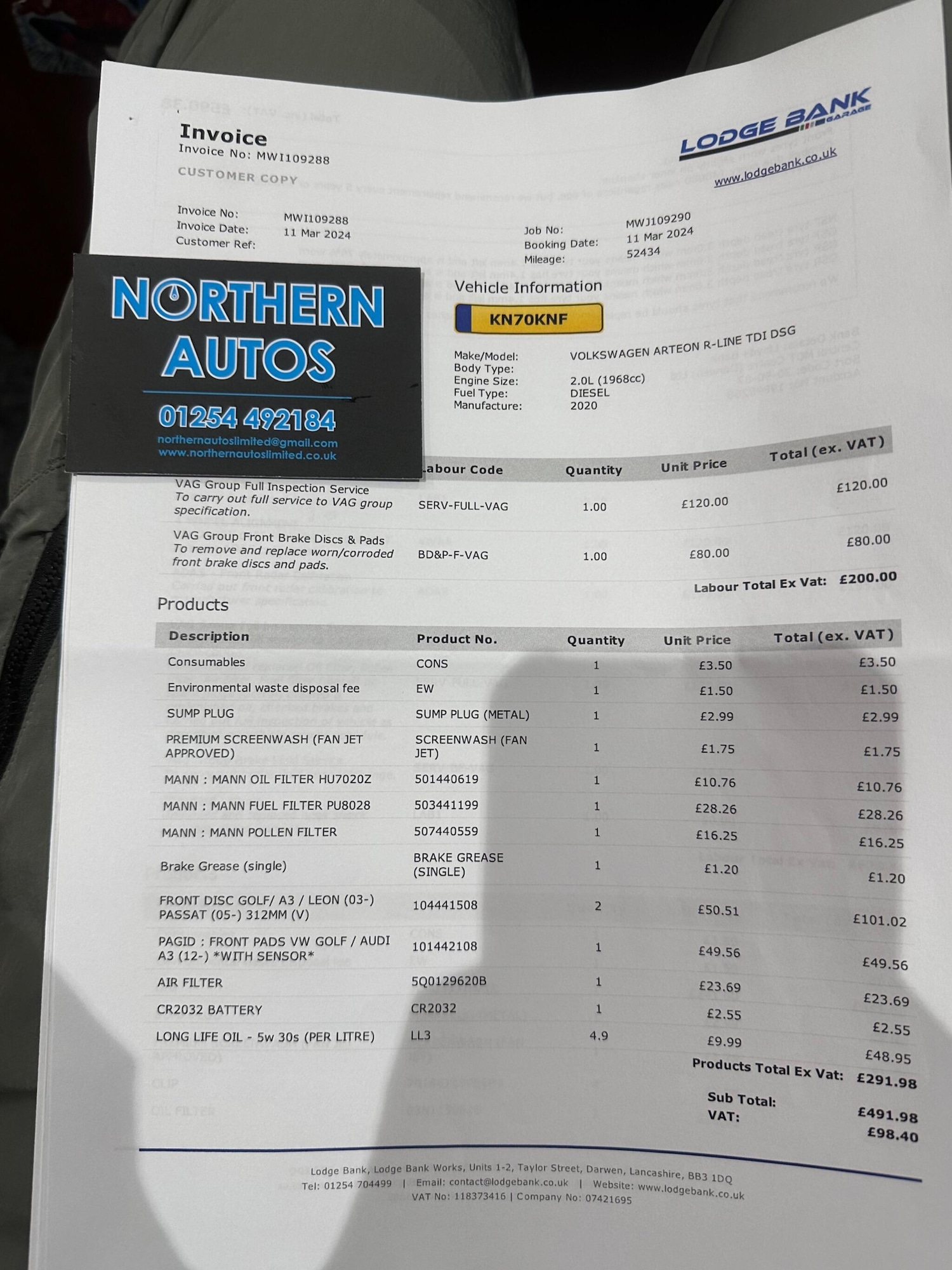 Used Volkswagen Arteon 2020 for sale - 76561240: Photo 56