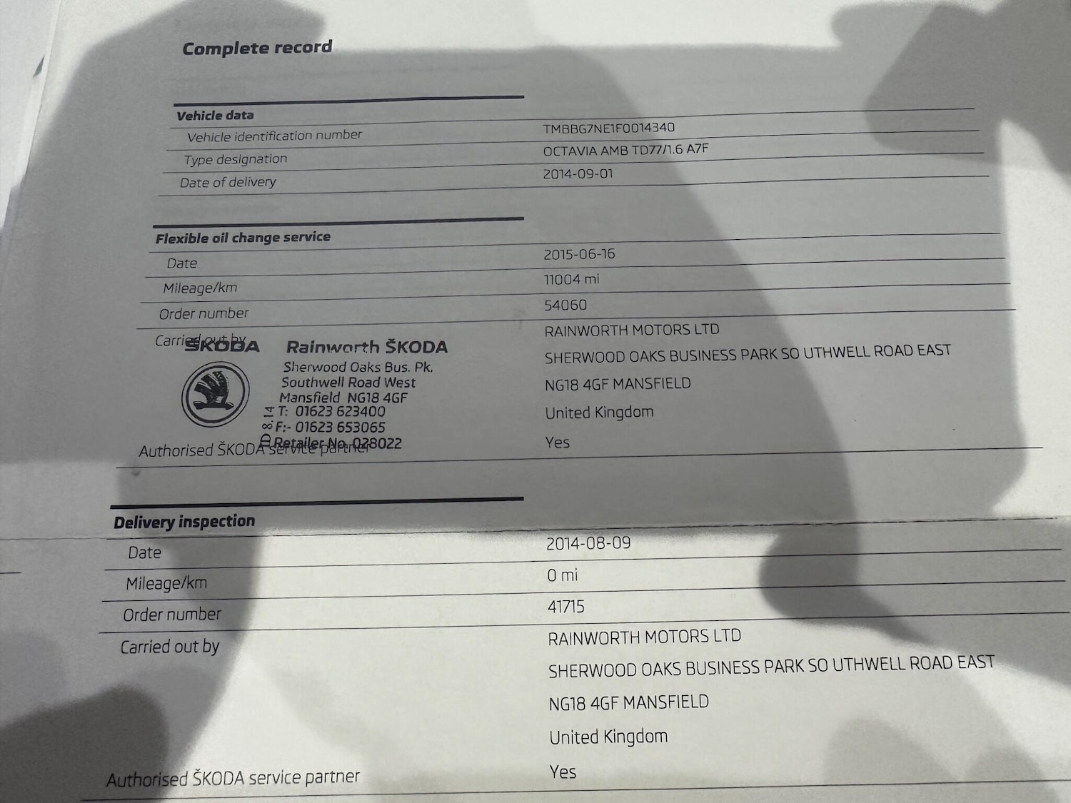 Used Skoda Octavia 2014 for sale - 76572679: Photo 44