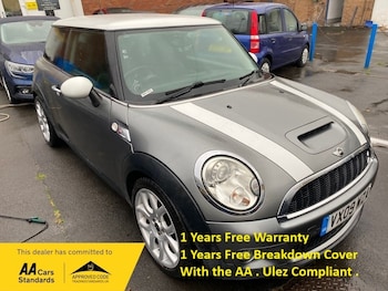 2009 (09) - 1.6 Cooper S 3dr . Ulez Comp ( 1 yrs warranty (1 yrs AA brake down cover )