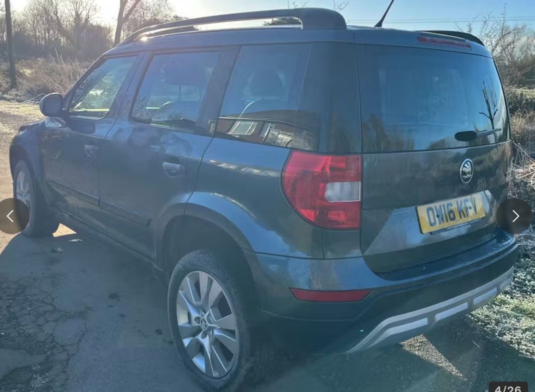 Used Skoda Yeti 2016 for sale - 77179825: Photo 3