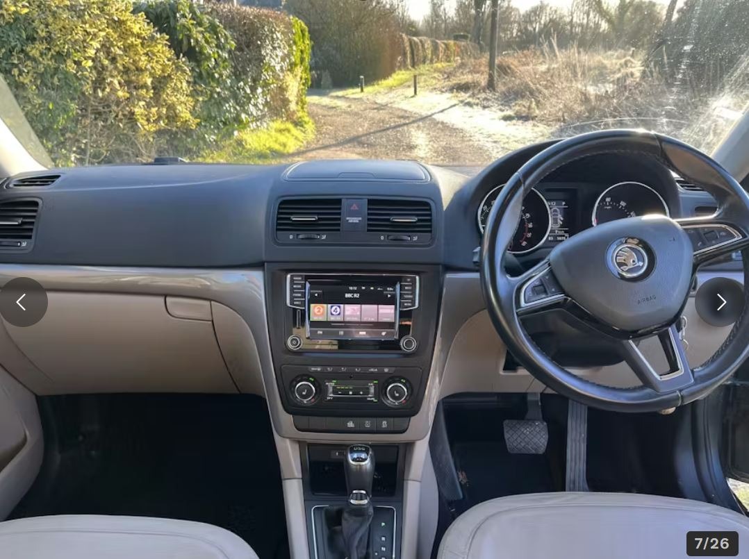 Used Skoda Yeti 2016 for sale - 77179825: Photo 7