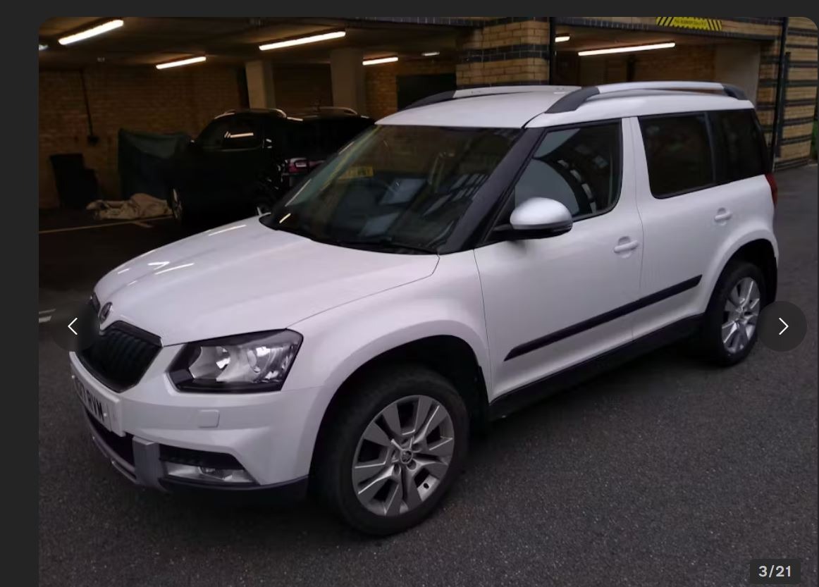Used Skoda Yeti 2017 for sale - 77241105: Photo 2