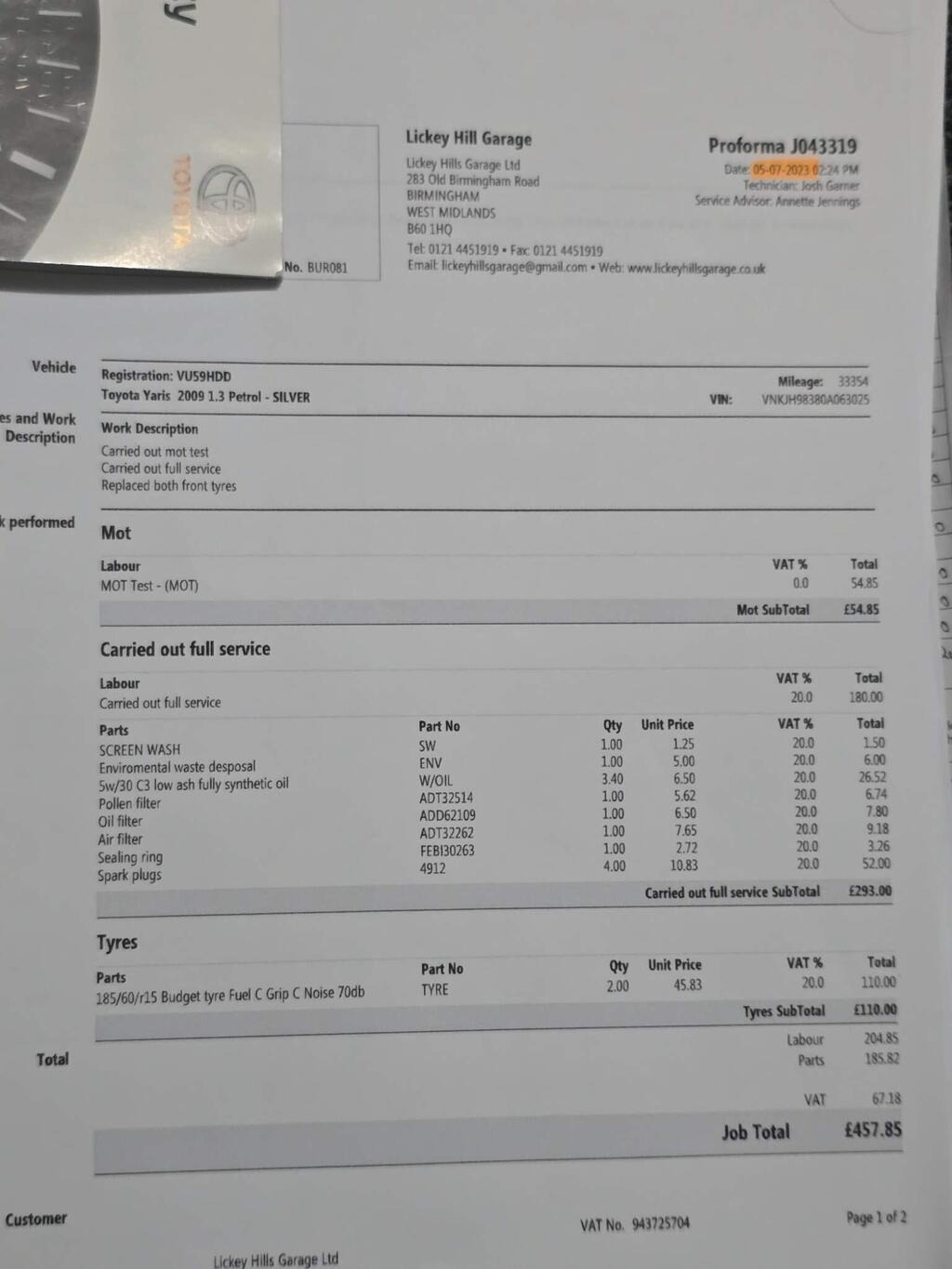 Used Toyota Yaris 2009 for sale - 77409823: Photo 8