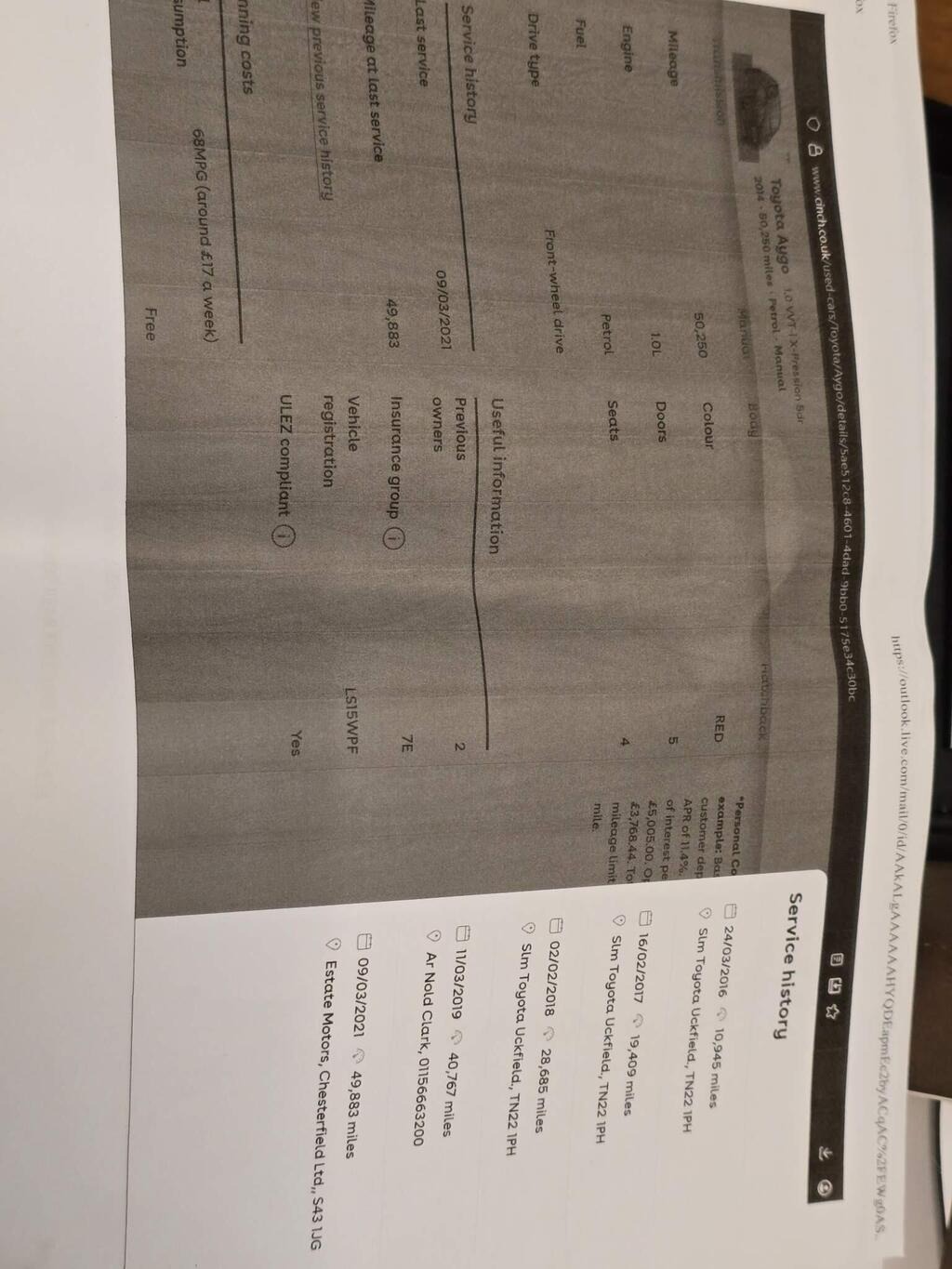 Used Toyota AYGO 2015 for sale - 77403998: Photo 33