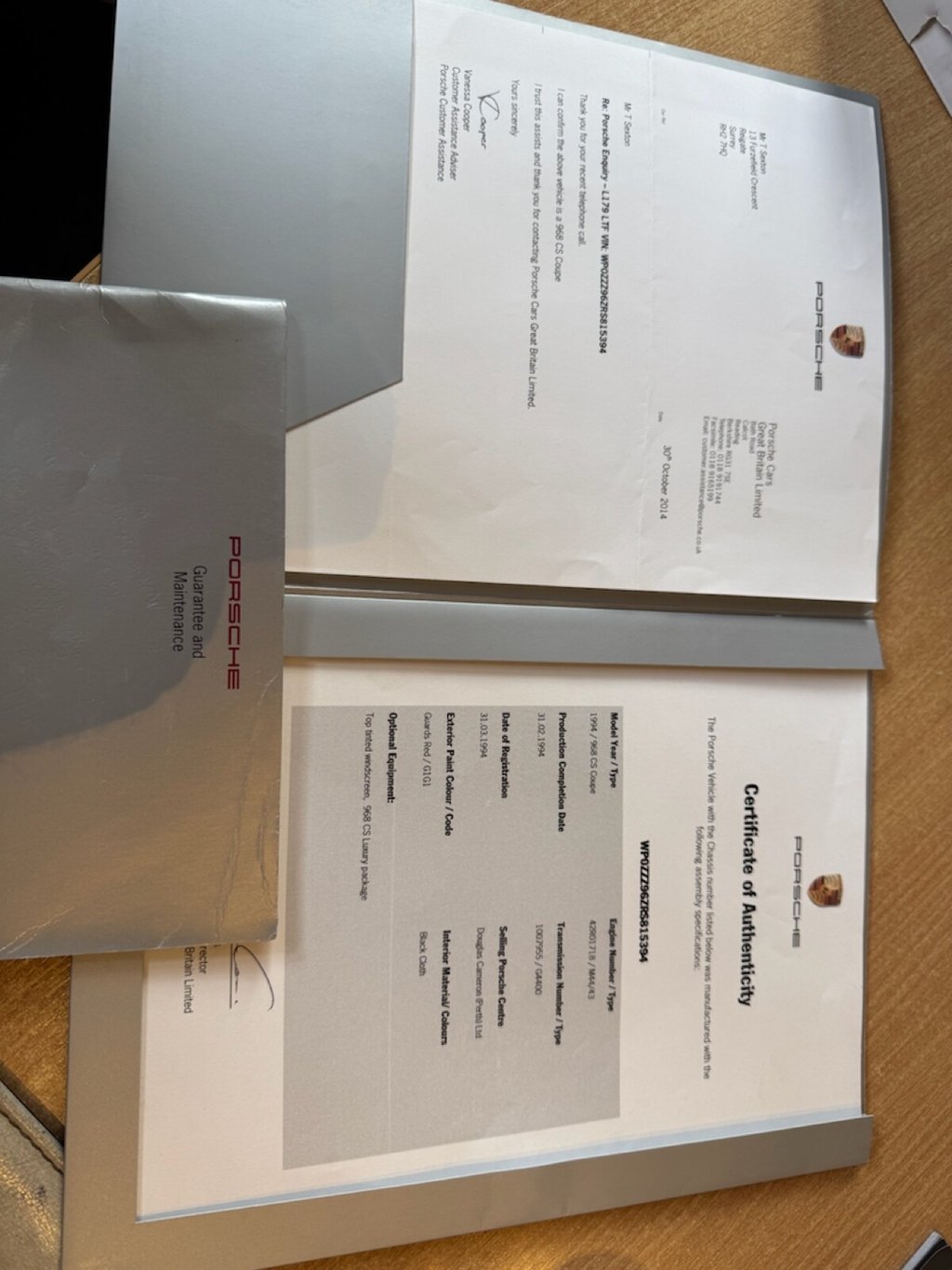 Used Porsche 968 1994 for sale - 76406448: Photo 5