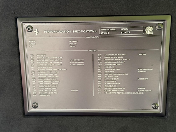 Used Ferrari 812 GTS 2023 for sale - 75521974: Photo 79