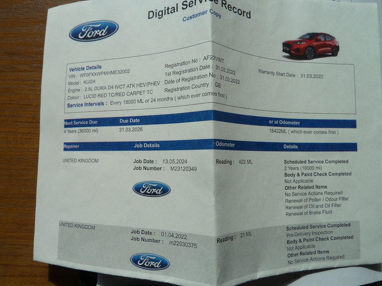 Used Ford Kuga 2022 for sale - 75989847: Photo 34