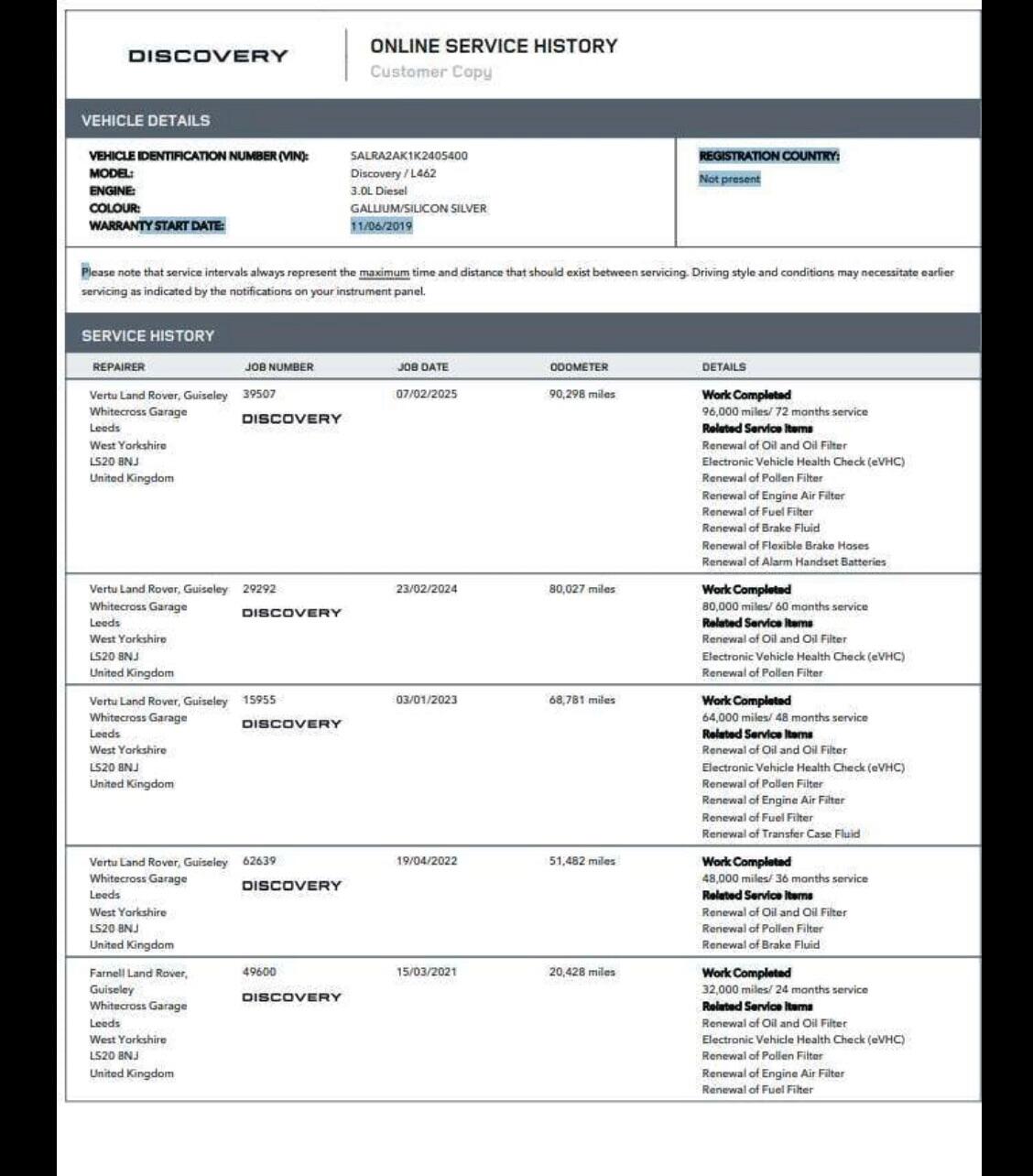 Used Land Rover Discovery 2019 for sale - 77143966: Photo 26