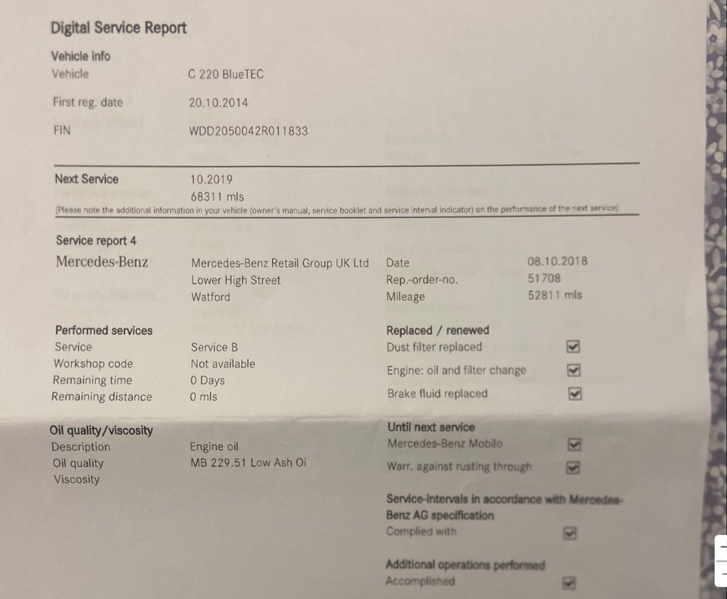 Used Mercedes-Benz C Class 2014 for sale - 76367864: Photo 10