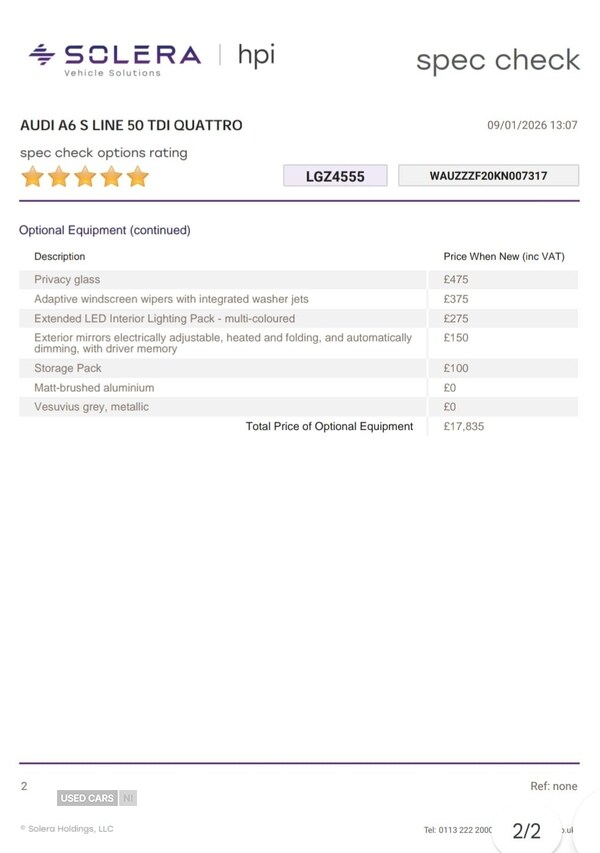 Used Audi A6 2018 for sale - 77163873: Photo 17