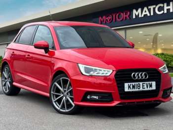 2018 - 1.4 TFSI Black Edition Sportback Euro 6 (s/s) 5dr (Nav)