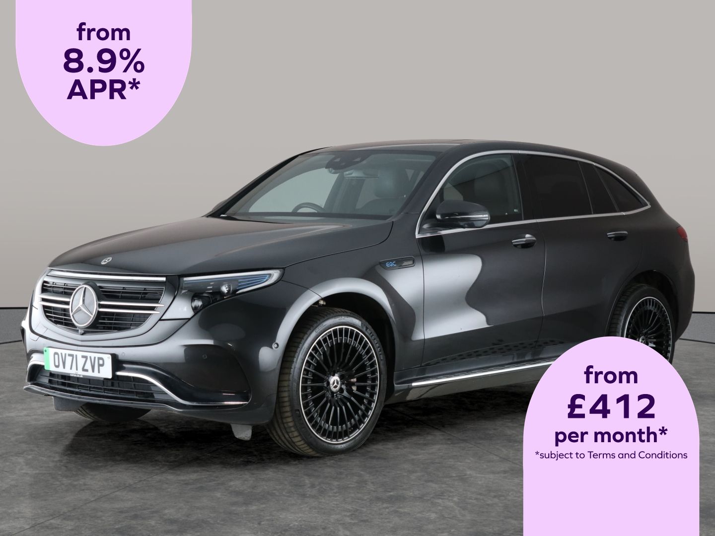 Used Mercedes-Benz EQC 2021 for sale - 76623945: Photo 1