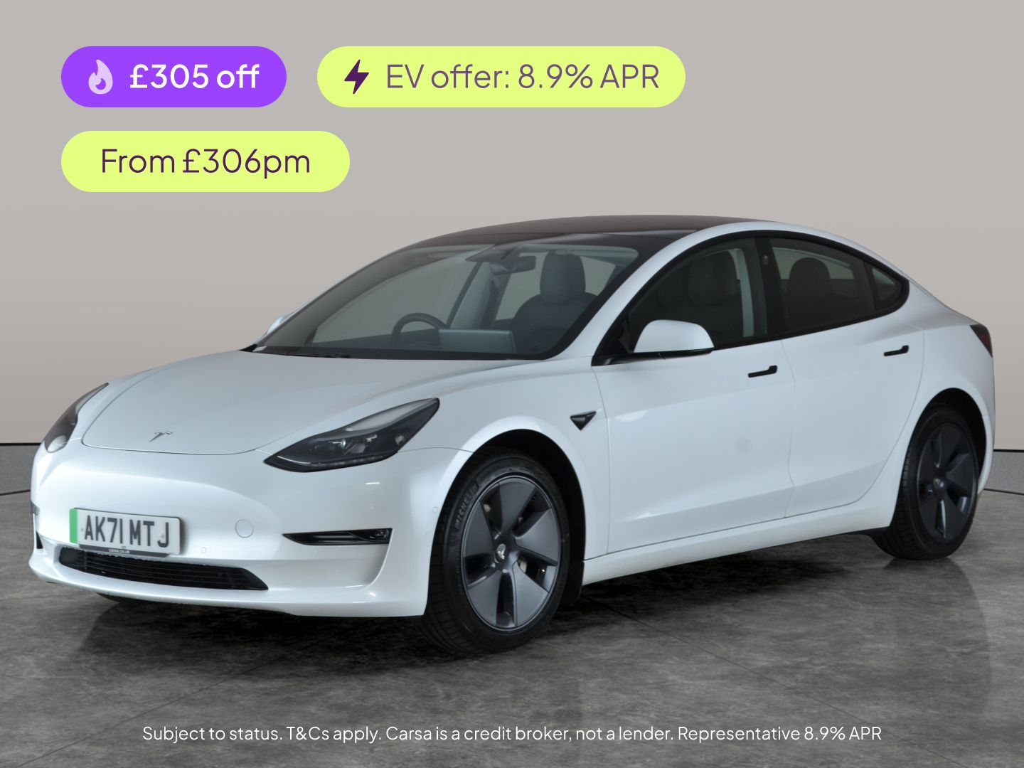 Used Tesla Model 3 2021 for sale - 77706519: Photo 1