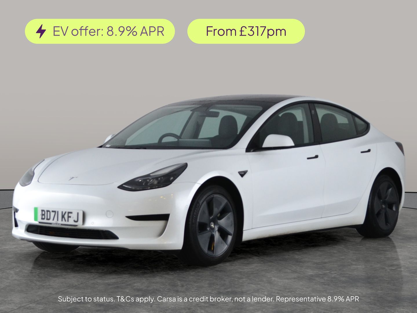 Used Tesla Model 3 2021 for sale - 76879196: Photo 1