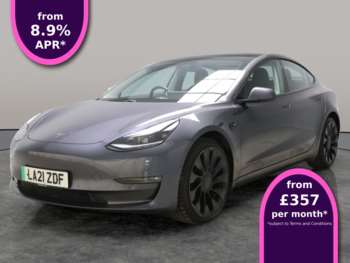 2021 - (Dual Motor) Performance Saloon 4dr Electric Auto 4WDE (Performance Upgrade