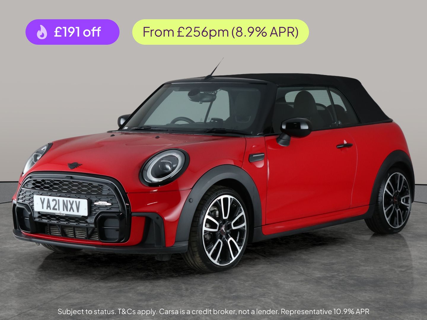 Used MINI Convertible 2021 for sale - 76762894: Photo 1
