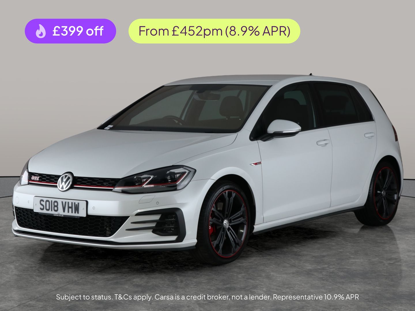 Used Volkswagen Golf 2018 for sale - 76847584: Photo 1