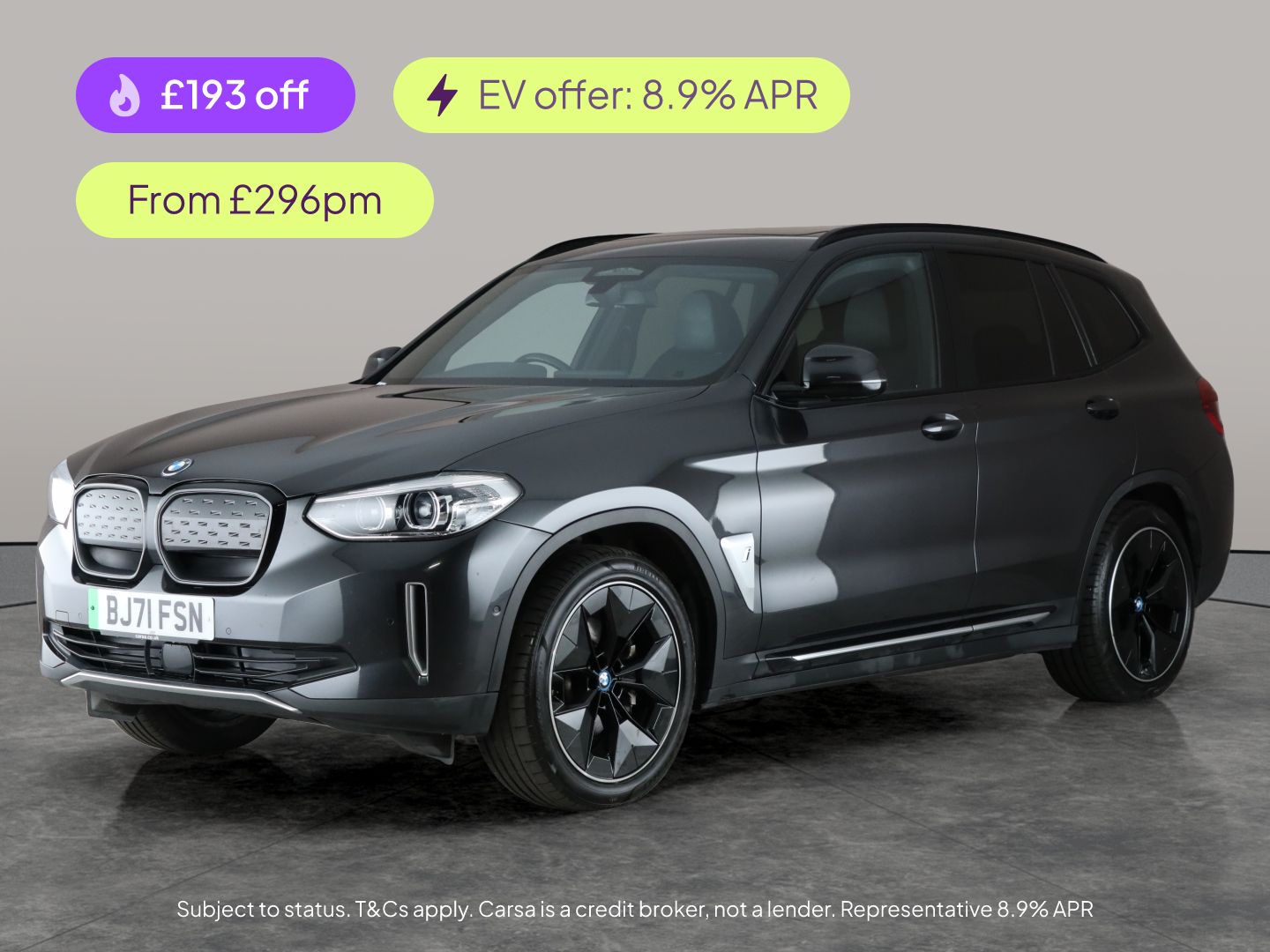 Used BMW iX3 2021 for sale - 76980629: Photo 1