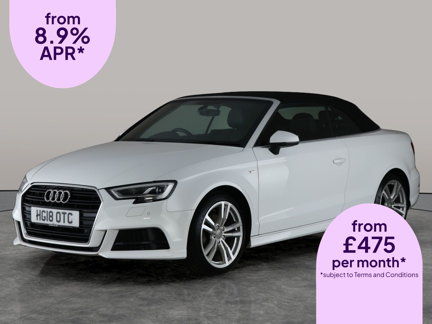 Used Audi A3 Cabriolet 2018 for sale - 76719869: Photo 1