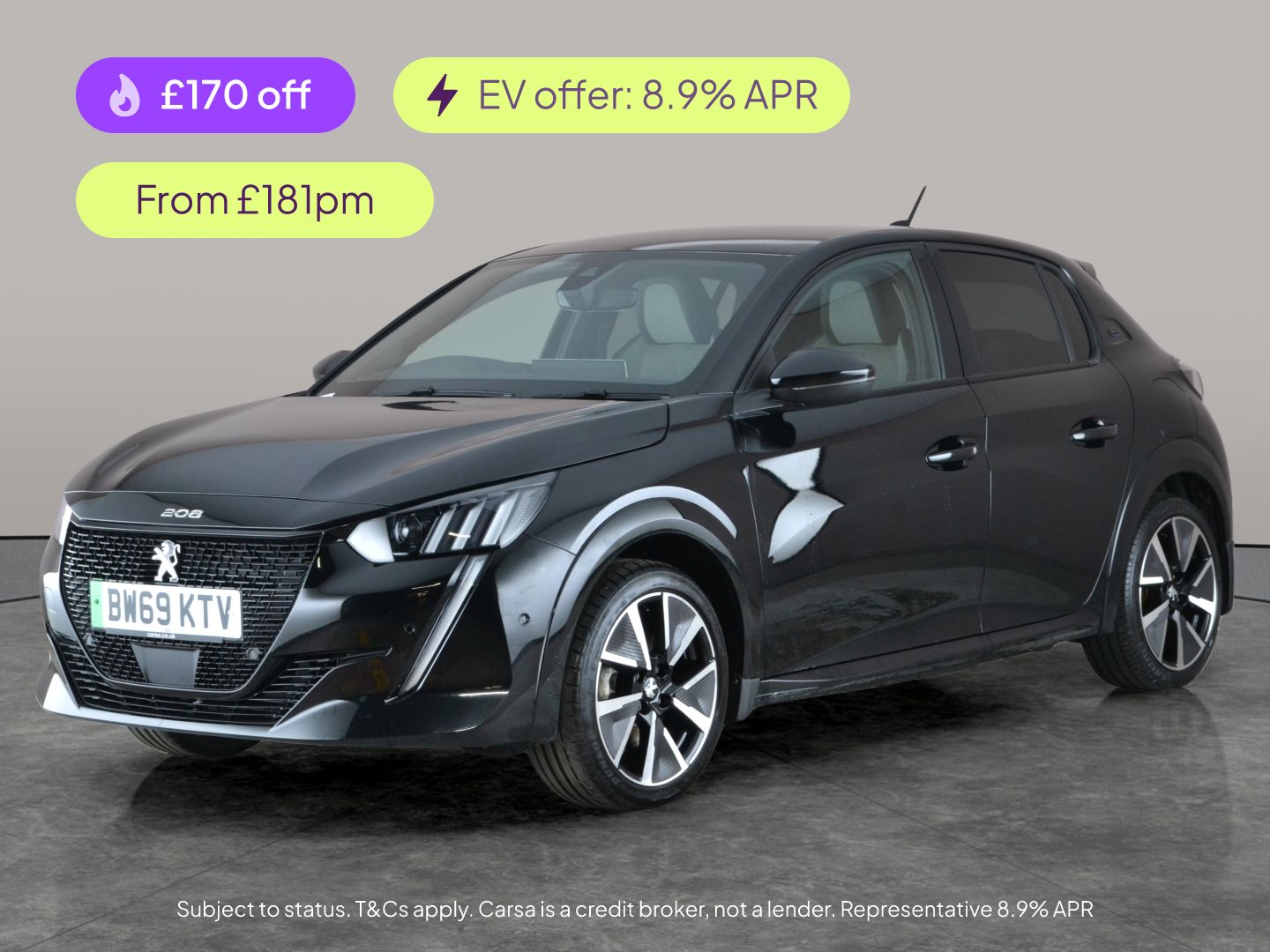 Used Peugeot 208 2020 for sale - 77543037: Photo 1