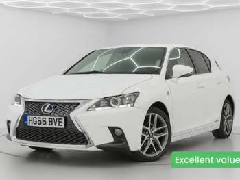 2017 - 200h F Sport Hatchback 5dr Petrol Hybrid CVT Euro 6 (s/s) (136 ps)