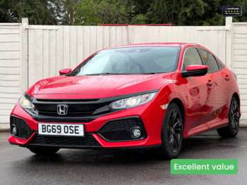 2019 (69) - 1.0 VTEC Turbo SR Hatchback 5dr Petrol Manual Euro 6 (s/s) (126 ps)